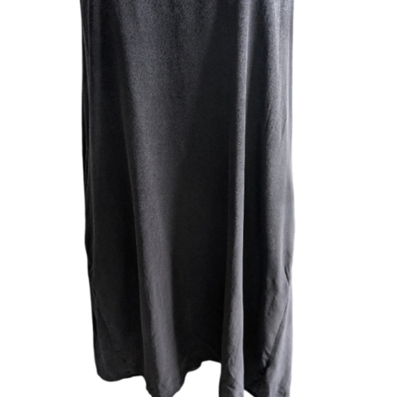❌Everlane 100% Silk The Tank Dress with Pockets Charcoal Gray Size Small - Picture 7 of 14